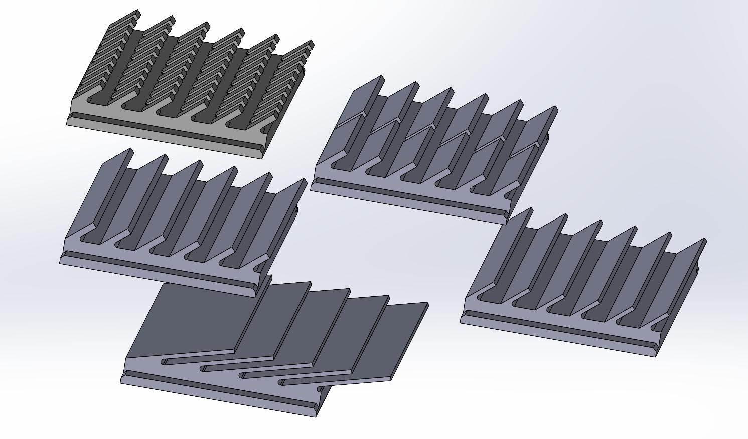 friction pad designs