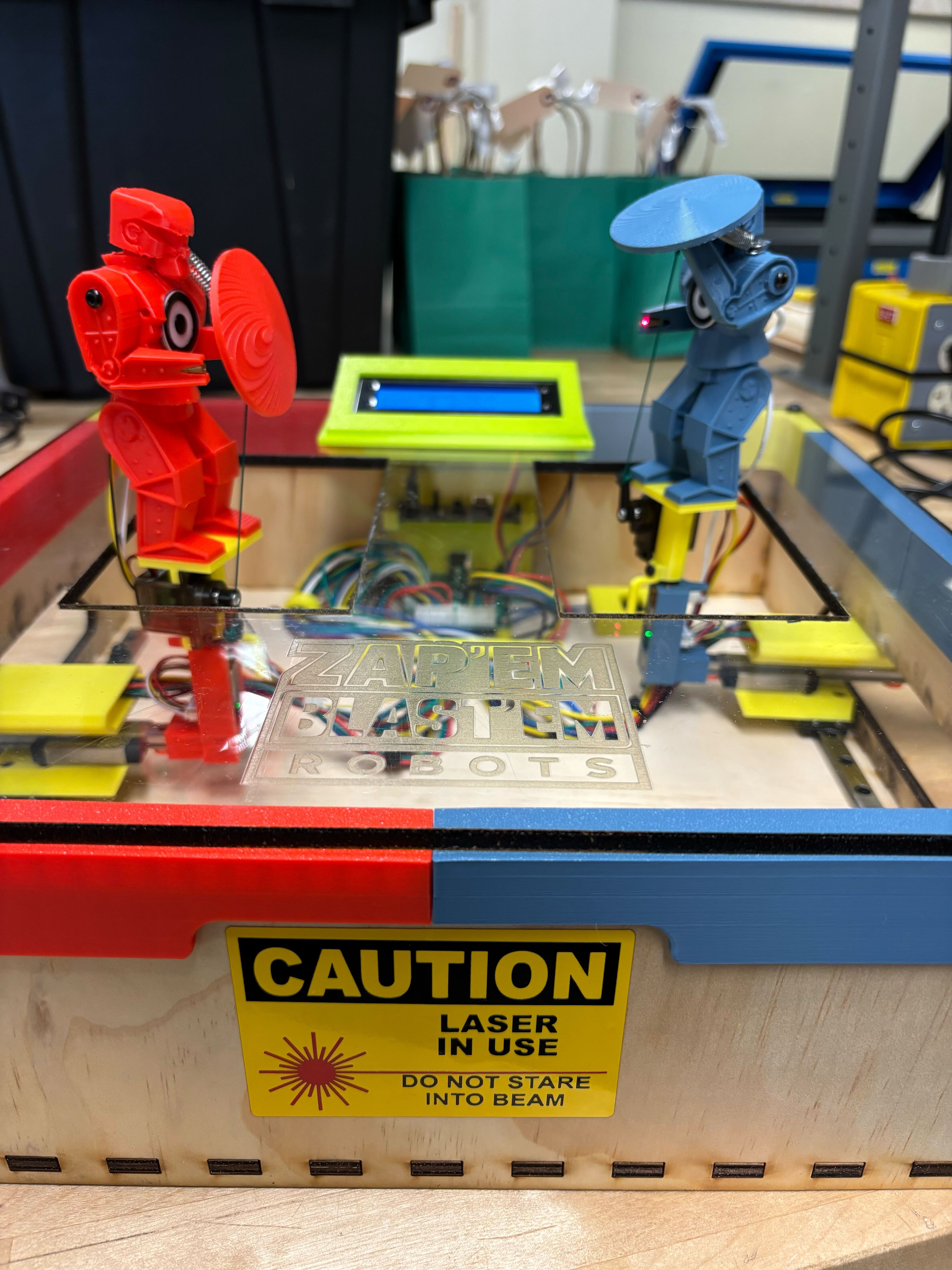 laser caution